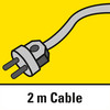 2 m dug i robustan gumeni kabel