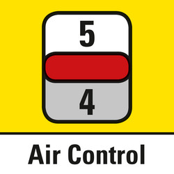 5-stupanjski namjestiva količina zraka