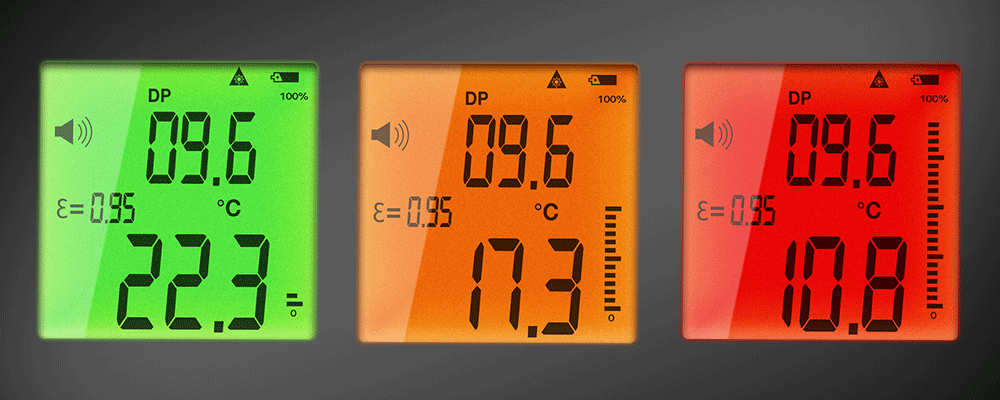 Pomoću BP17 možete brzo i pouzdano provjeriti rade li uređaji vruće.