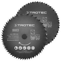 Circular saw blade set 1 HSS Ø 89 mm, 2 parts show in Trotec online shop