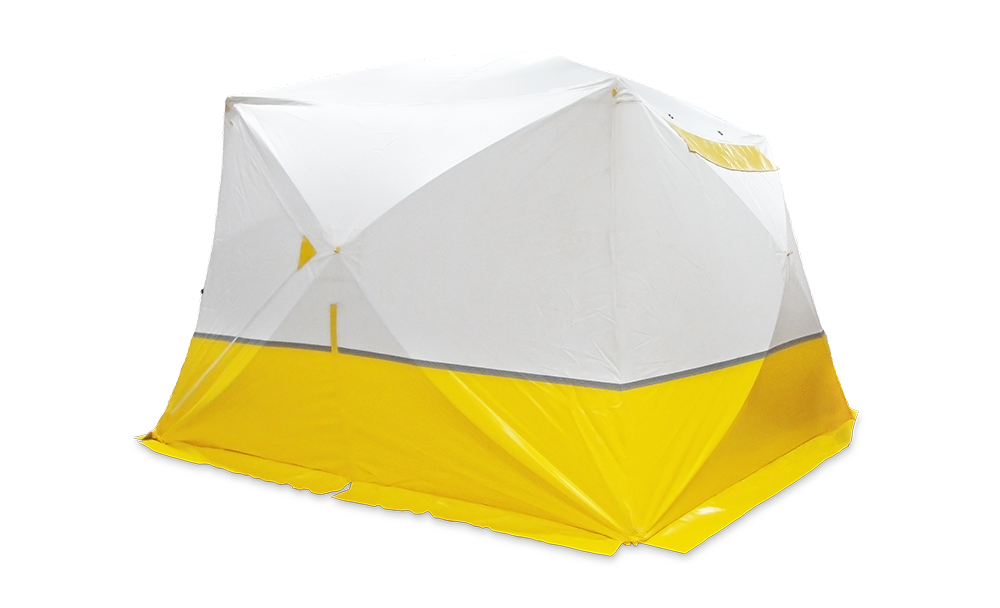 Šator za ravni krov 350 KE - brzo i jednostavno postavljanje