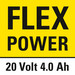 Fleksibilno kombiniranje – snažna punjiva baterija od 20 V koja odgovara brojnim uređajima