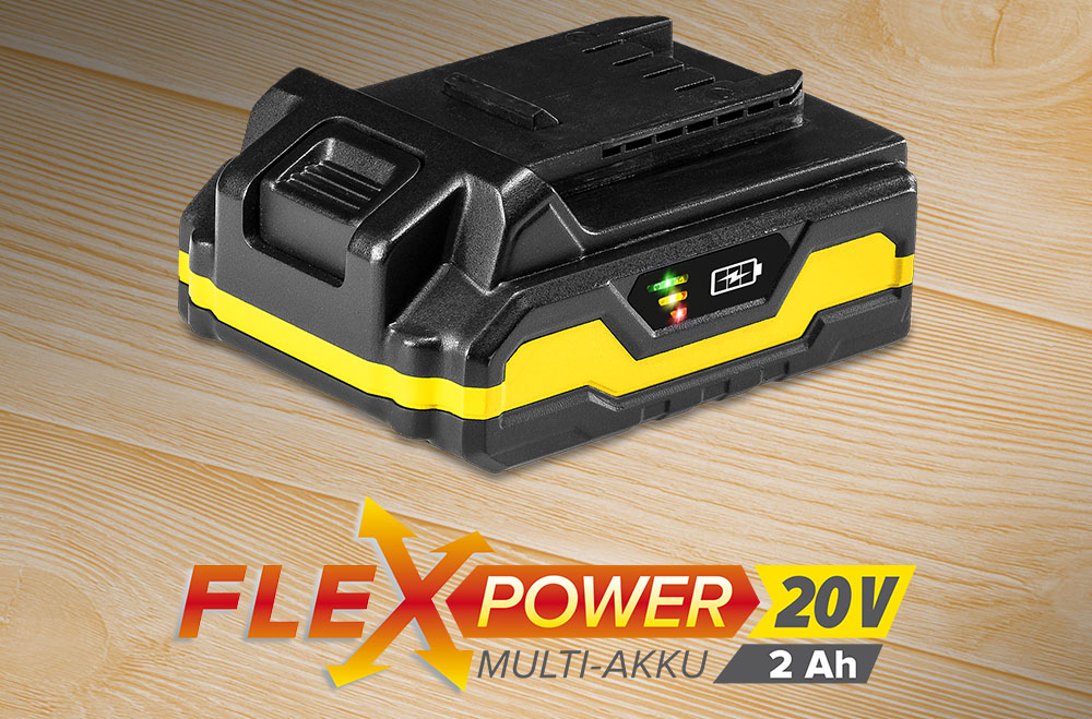 Flexpower multi-baterija 20V / 2,0 Ah