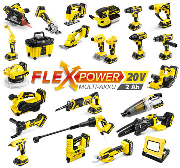 Flexpower program s više baterija tvrtke Trotec