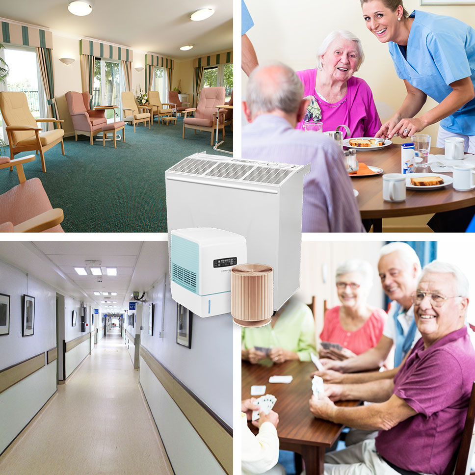Zdravi zrak posebno je važan u domovima umirovljenika i njega.