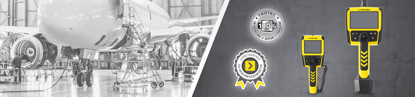 Industrijski videoskopi iz VSC serije u Trotec kvaliteti marke. Industrijski videoskopi iz VSC serije u Trotec kvaliteti marke.