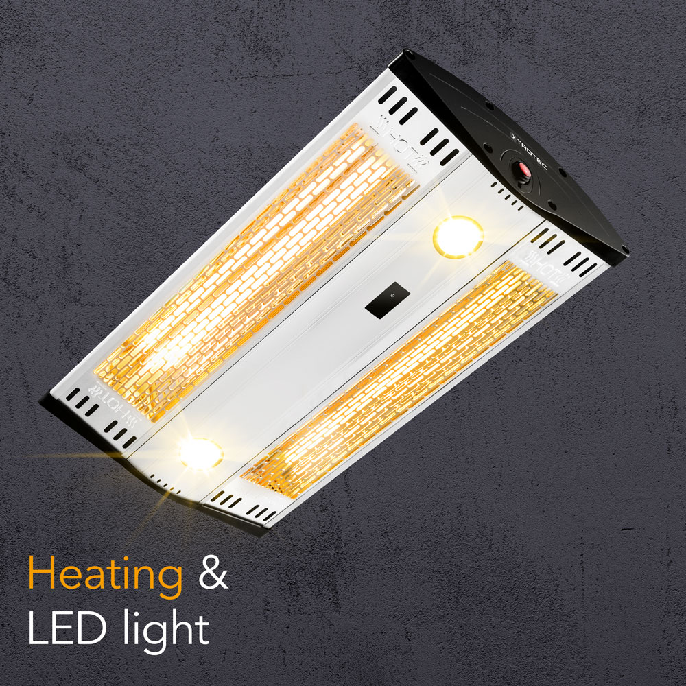IR 2000 C – Heating & LED light