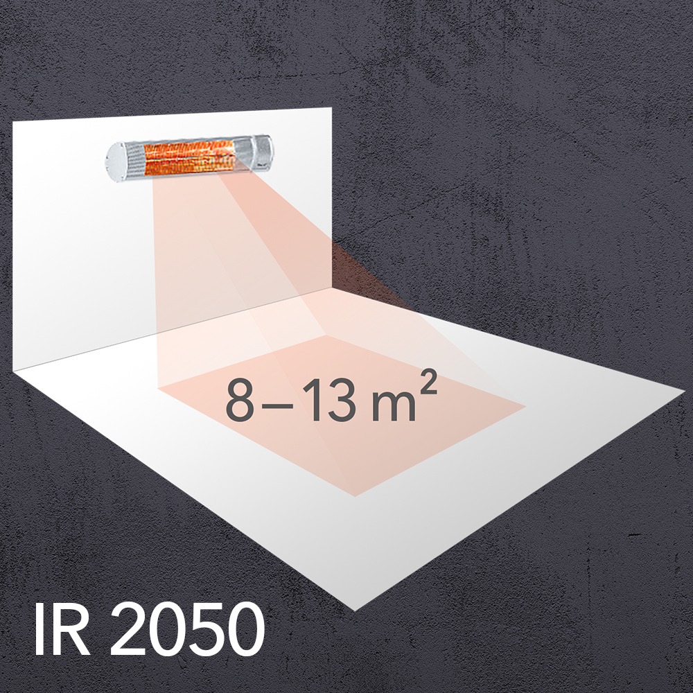 IR 2050 - grijano područje