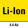 Litij-ionska baterija kapaciteta 4,4 Ah