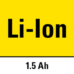Litij-ionska punjiva baterija kapaciteta 1,5 Ah