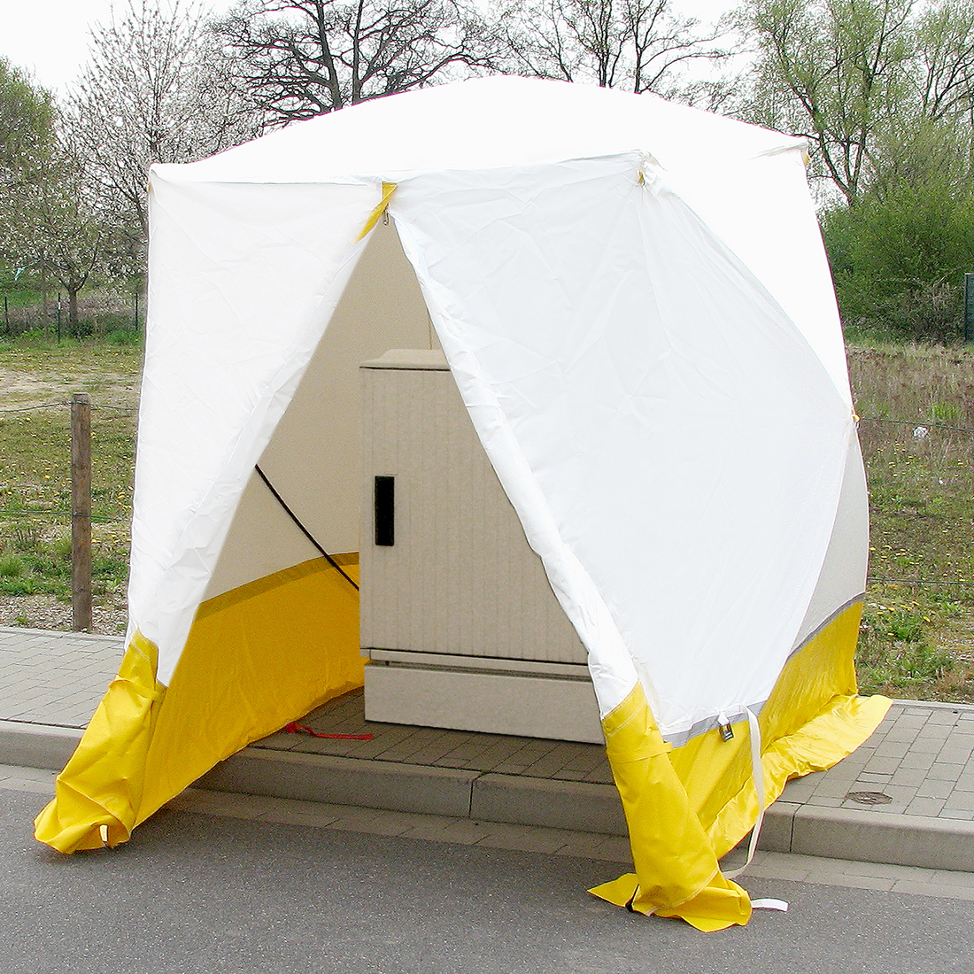 Montažni šatori: Spremno za korištenje po vjetru i vremenu