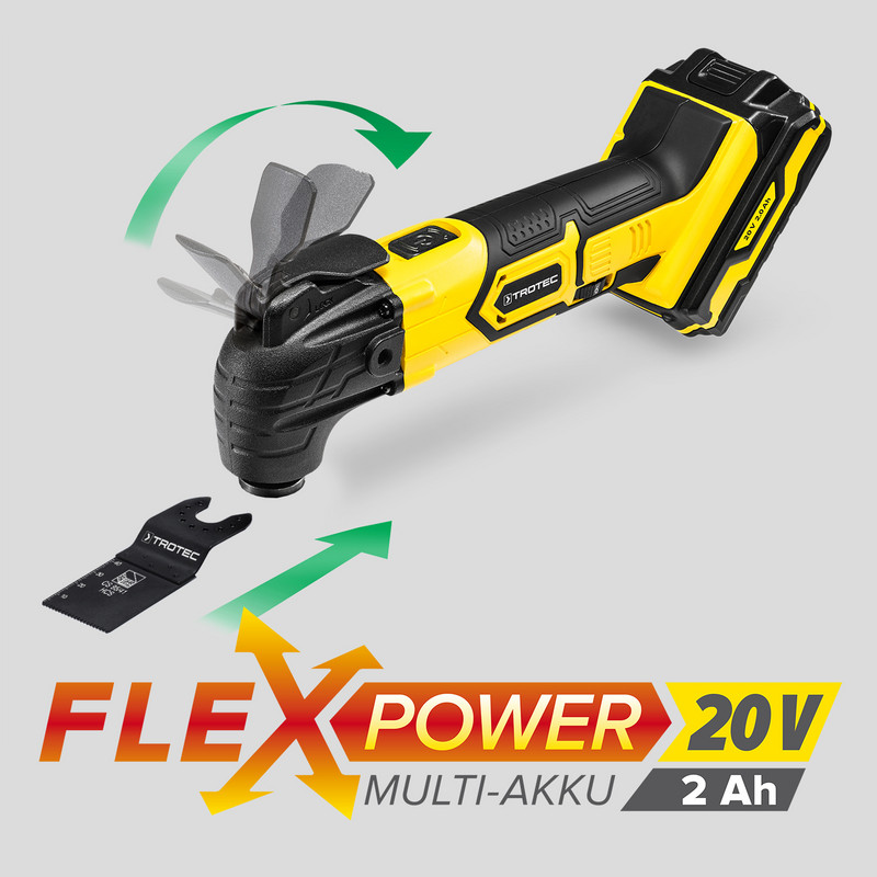 PMTS 10-20V - Višenamjenska punjiva baterija Flexpower 20V, 2 Ah