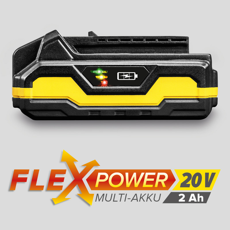 PMTS 10-20V - Višenamjenska punjiva baterija Flexpower 20V, 2 Ah
