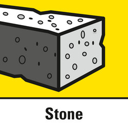 Prikladno za betonske kocke (s odgovarajućom pločom)