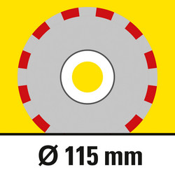 Segmentna ploča ø 115 mm