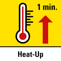 Sustav brzog zagrijavanja - zagrijavanje traje samo 1 minutu