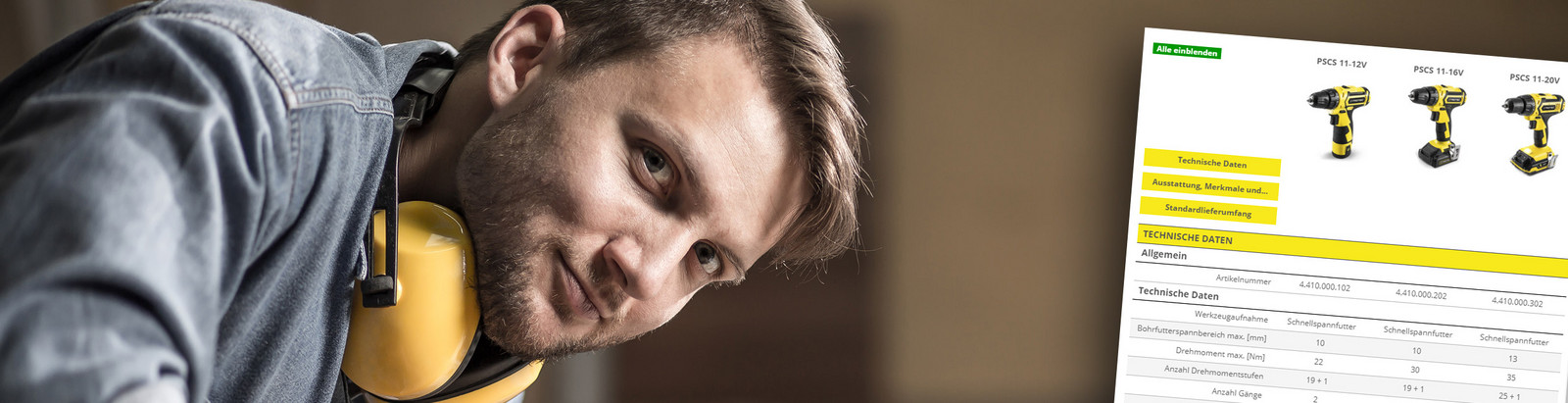 Tehnički podaci u usporedbi