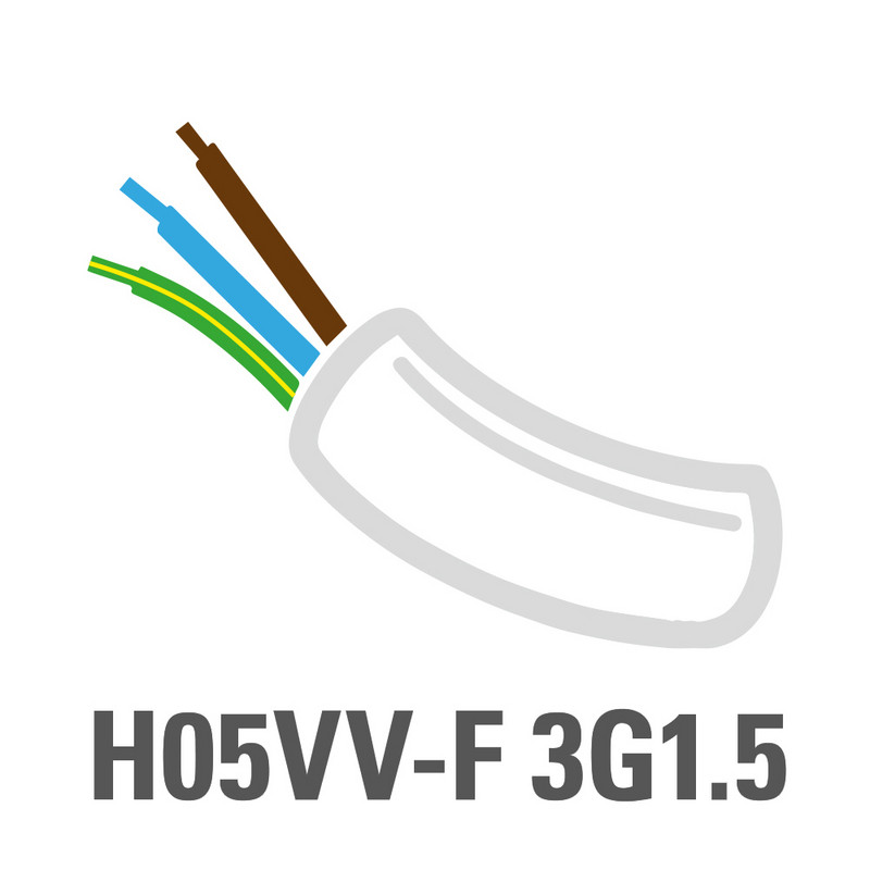Tip kabela H05VV-F 3G1.5