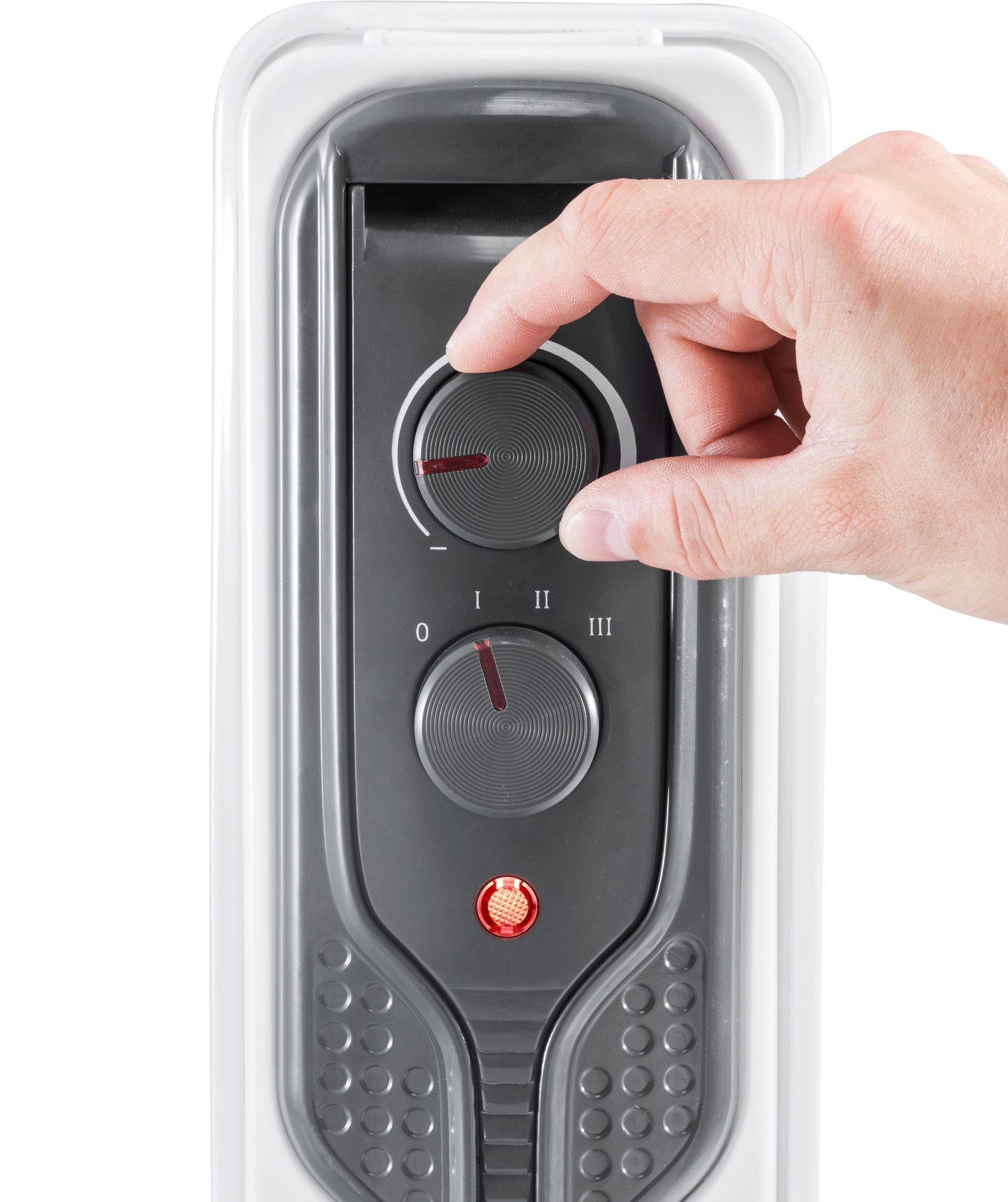 Uljni radijator TRH 20 E s kontinuirano namjestivim termostatom i 3 stupnjevima grijanja