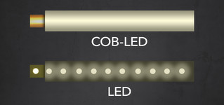 Usporedba COB-LED tehnologije