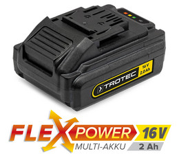 Višenamjenska punjiva baterija Flexpower, 16 V, 2 Ah